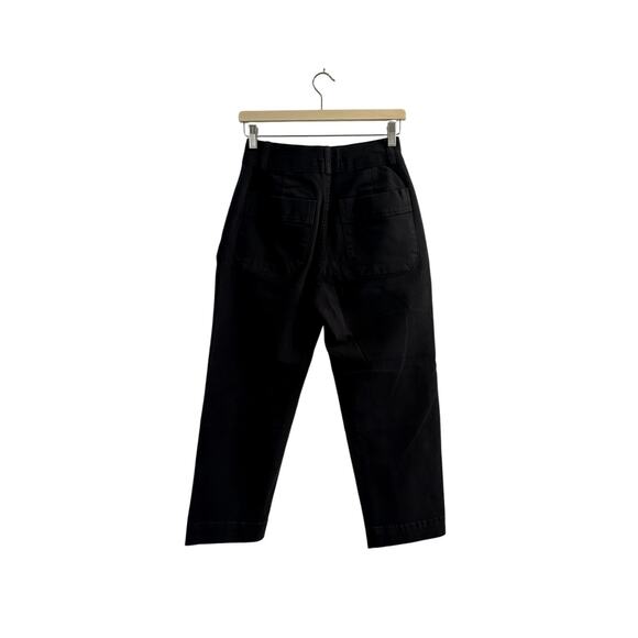 Everlane The Organic Straight-Leg Pant in Black 2 - Picture 8 of 10